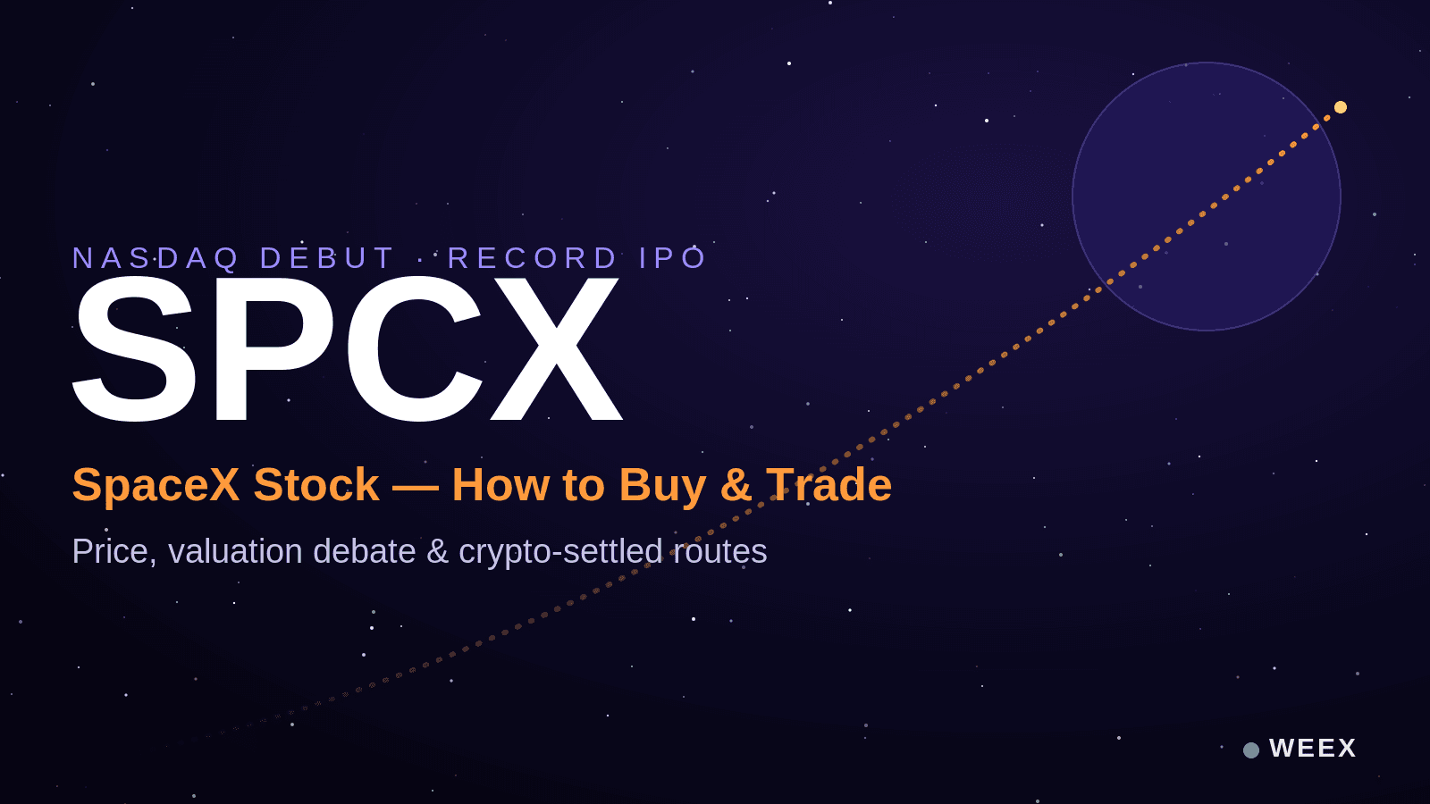 SpaceX 股票 (SPCX):创纪录 IPO 后的买入与交易指南