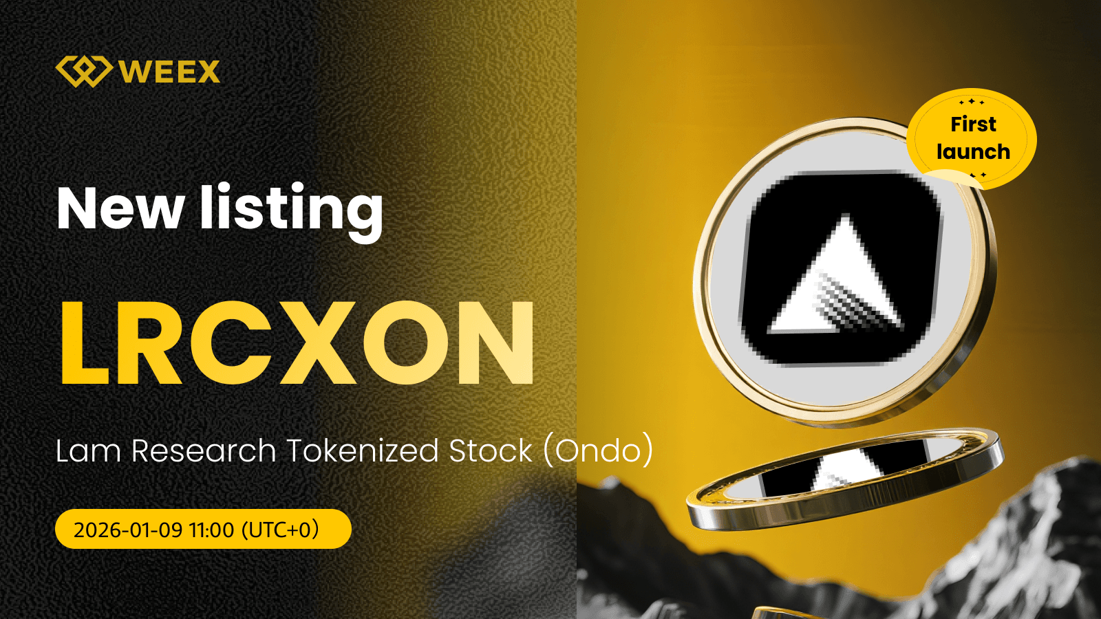 Trade LRCXON USDT on WEEX: Lam Research Tokenized Stock Coin