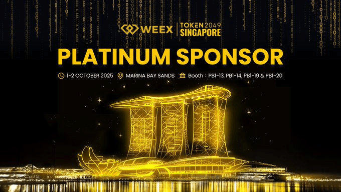 WEEX TOKEN2049 Singapore Preview, Feel the Vibes