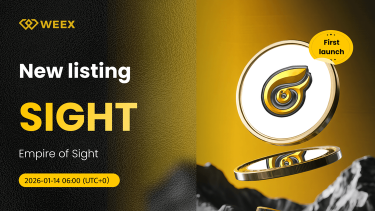 视听 USDT：Empire of Sight (SIGHT) 硬币已在 WEEX 现货交易平台上线