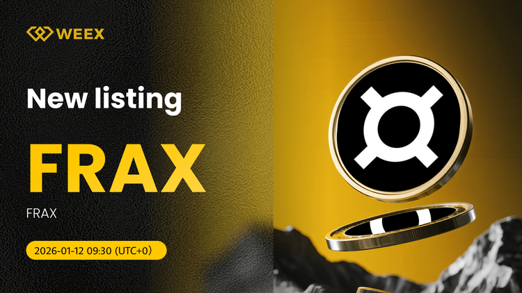 FRAX USDT Spot Trading Now Live on WEEX Exchange