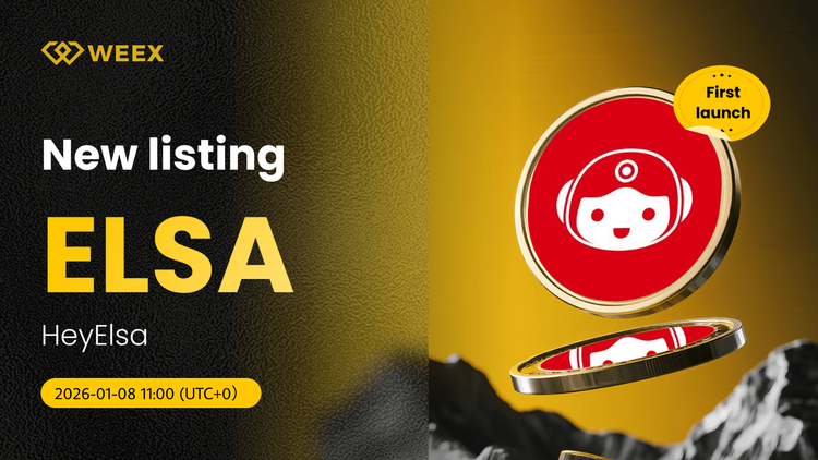ELSA USDT Spot Trading Open: HeyElsa (ELSA) Coin Lists on WEEX