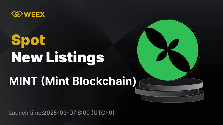 Mint Blockchain (MINT) is Now Live on WEEX with MINT USDT Trading