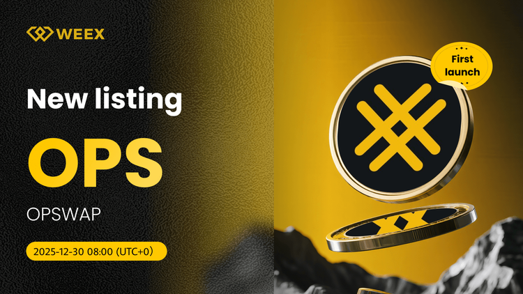 OPS USDT Pair Now on WEEX: Trade OPSWAP (OPS) Coin