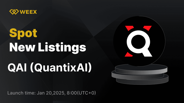 QuantixAI (QAI) now listed on WEEX - QAI USDT Pair Trading Opens