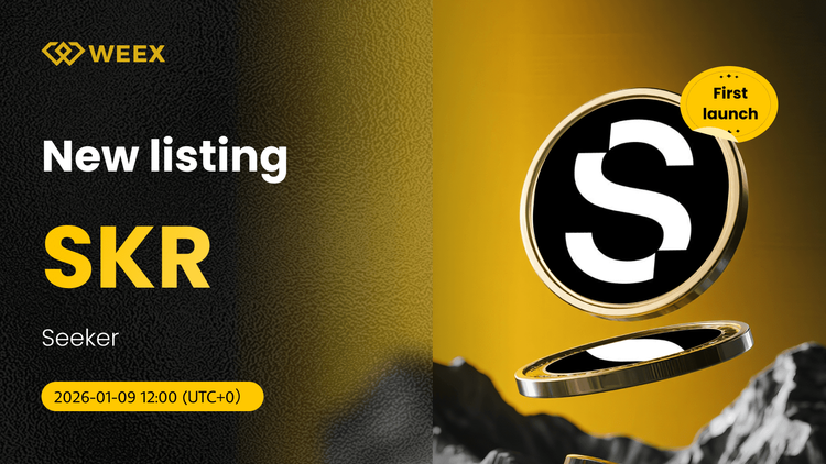 SKR USDT Now Available: Seeker Coin Listed on WEEX Spot