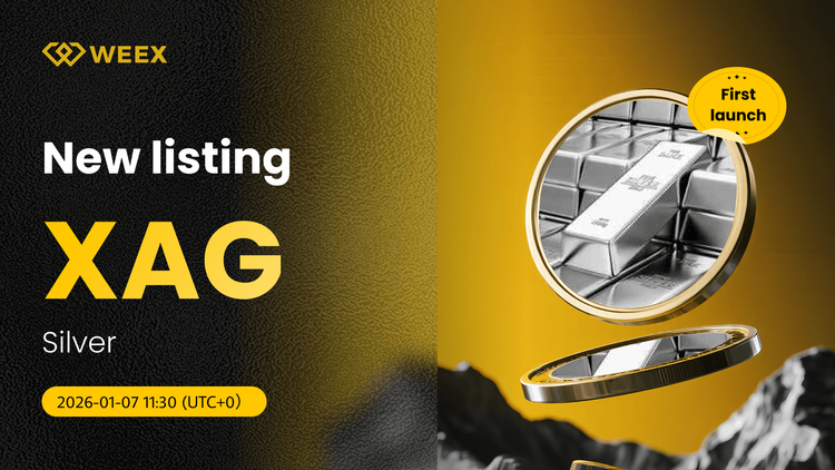 XAG USDT Live: Silver (XAG) Coin Listed on WEEX Exchange