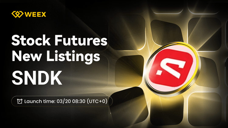 WEEX将上线美闪迪（SNDK）并推出SNDK USDT 永续合约