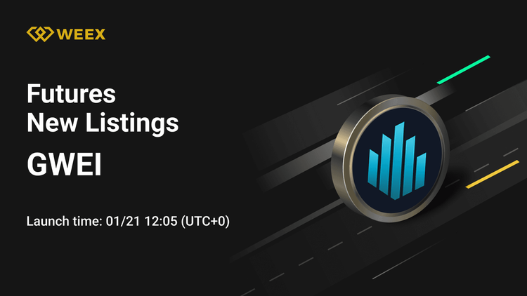 GWEI USDT 永续合约在 WEEX 期货上线