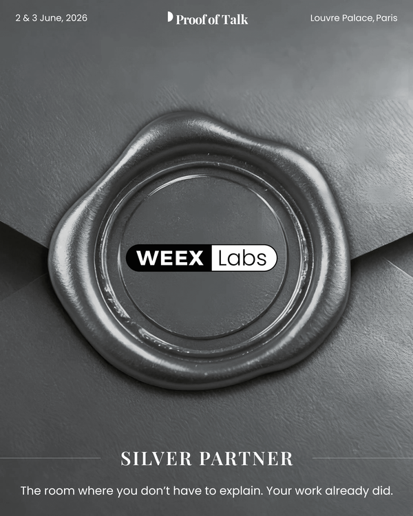 Ready for a Walk on the Wilder Side of Proof of Talk 2026? Join WEEX Labs in Paris